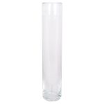 Vase à poser au sol cylindrique SANYA OCEAN, transparent, 50cm, Ø10cm