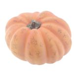 Citrouille mandarine artificielle ORIKIDA, orange, 13cm