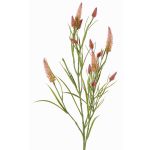 Branche artificielle Trèfle EUTIN avec des fleurs, vieux rose-vert, 80cm, Ø1,5-2cm