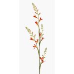 Kunstblume Montbretie KATHERYN, orange-rot, 90cm