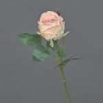 Fleur artificielle Rose VRONI, rose, 30cm, Ø6cm