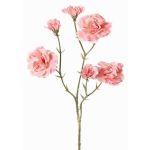 Branche d'œillet synthétique STURYN, rose clair, 55cm, Ø2,5-6cm