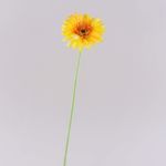 Fleur décorative Gerbera TEUDELINDE, orange, 55cm, Ø8cm