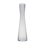 Vase à fleurs étroit SYRMA en verre, transparent, 40cm, Ø10cm