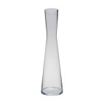 Vase à poser au sol étroit SYRMA en verre, transparent, 50cm, Ø12cm