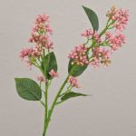 Branche de viburnum artificielle LABIBA, rose, 60cm