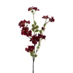 Fleur décorative Impatiens WENIA, rouge foncé, 70cm, Ø2-4cm