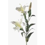 Fleur artificielle Lys KIRSTEN, blanc, 85cm, Ø15cm