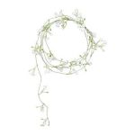 Guirlande florale artificielle Gypsophile SIVON, blanc, 180cm