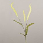 Herbe artificielle Branche de liriope JELIKANTA avec des panicules, crème-vert, 75cm