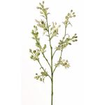 Branche de myrte synthétique PALKA avec baies, vert-blanc, 65cm