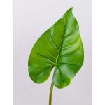 Feuille de calla artificielle KAMUELA, verte, 45cm