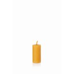 Bougie en cire d'abeille BABETTE, naturel-jaune, 8cm, Ø4cm, 16h - Made in Germany