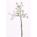 Pâquerette artificielle BELINA, blanc, 30cm, Ø1-1,5cm