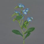 Fleur artificielle Myosotis ESTHER, bleu clair, 35cm, Ø2cm