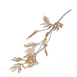 Branche de cèdre en plastique ERRIS, jaune-rouge, 85cm