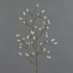 Branche décorative Magnolia KOTORI, blanc, 75cm