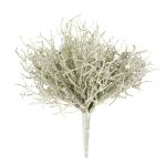 Fougère artificielle VALTON à planter, blanc, 25cm
