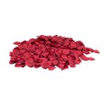 Pétales de roses artificielles MEGGIE, 500 pièces, rouge, 4x4cm