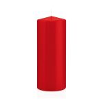 Bougie votive / bougie cylindrique MAEVA, rouge, 20cm, Ø8cm, 119h - Made in Germany
