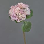Hortensia en plastique CHIDORI, rose, 60cm, Ø20cm