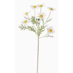 Marguerite décorative LEONIA, blanc, 60cm, Ø5cm