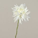 Dahlia décoratif SMILA, crème, 55cm, Ø12cm