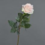 Fausse fleur Rose BRINA, rose, 75cm, Ø9cm