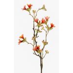 Fleur artificielle Heptacodium MAREN, orange, 50cm, Ø1,5-3cm