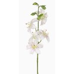 Lys tigré synthétique ASHANTI, blanc, 60cm, Ø10cm