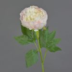 Fleur en plastique Pivoine SEDFY, rose, 60cm