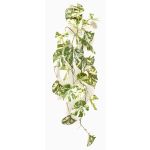 Plante suspendue synthétique Scindapsus NAVIRT sur tige, vert-blanc, 90cm
