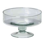 Coupe en verre CORIE OCEAN sur pied, transparent, 12cm, Ø19cm