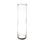 Vase cylindrique en verre SANYA AIR, transparent, 60cm, Ø15cm