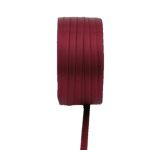 Ruban satin double face VIPKE, rouge bordeaux, 50m, 3mm