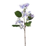 Branche de fleurs artificielles Hortensia VESLON, bleu clair, 65cm