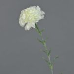Oeillet artificiel NIRUSHA, blanc, 65cm, Ø9cm