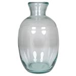 Vase à fleurs LIRICA en verre, transparent, 29,5cm, Ø18cm