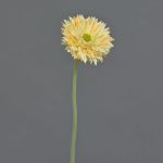 Fleur artificielle Gerbera CELINA, abricot, 45cm, Ø7cm