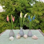 Fleur artificielle Botte de muscari NESANET, bleu, 20cm
