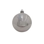 Boule de Noël TEODORA, 6 pièces, argenté brillant, Ø7cm