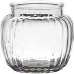 Verre à bougie NOLAN, boule/rond, transparent, 10,5cm, Ø11,5cm