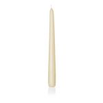 Bougie de table / bougie de ménage PALINA, crème, 25cm, Ø2,5cm, 8h - Made in Germany