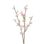 Branche artificielle de pommier TOSCA, en fleurs, rose, 85cm