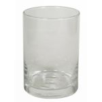 Lanterne en verre BRIAN OCEAN, transparent, 15cm, Ø10cm