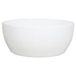 Coupe de fleurs en céramique TEHERAN BRIDGE, blanc, 9,5cm, Ø24,5cm