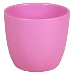 Petit pot de fleurs TEHERAN BASAR, céramique, rose, 6cm, Ø7,5cm