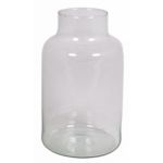 Vase à fleurs SIARA en verre, transparent, 25cm, Ø15cm