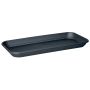 Soucoupe pour bac à fleurs rectangulaire URMINA en plastique, anthracite, 77x16x3cm