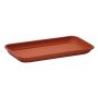 Soucoupe pour bac à fleurs rectangulaire URMINA en plastique, terracotta, 57x16x3cm